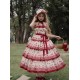 Honey Machine The Cherry Is Ripe Overdress and Tiered Long JSK(3rd Reservation/Full Payment Without Shipping)